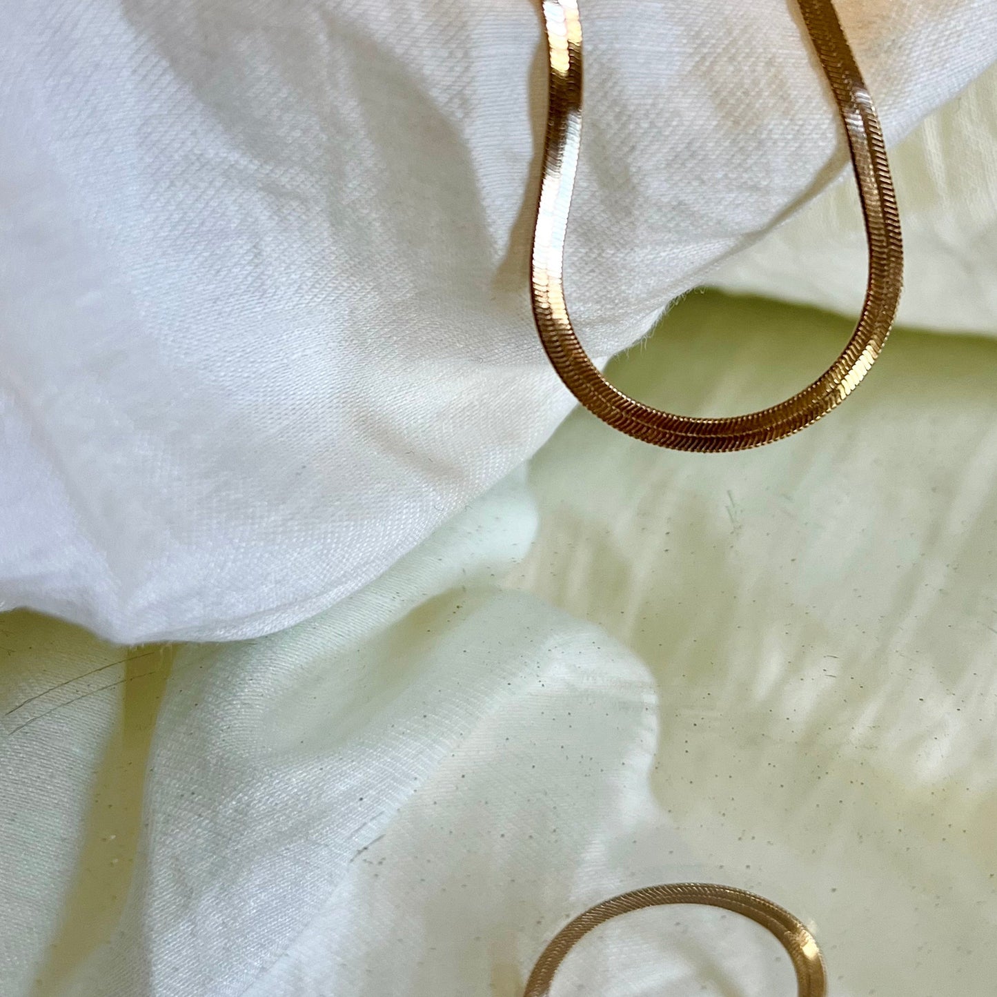 Herringbone Stackable Bracelet