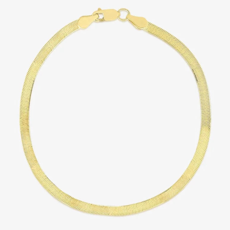 Herringbone Stackable Bracelet